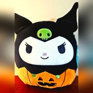 SQUISHMALLOWK 8' Kuromi Sanrio Pumpkin Plush